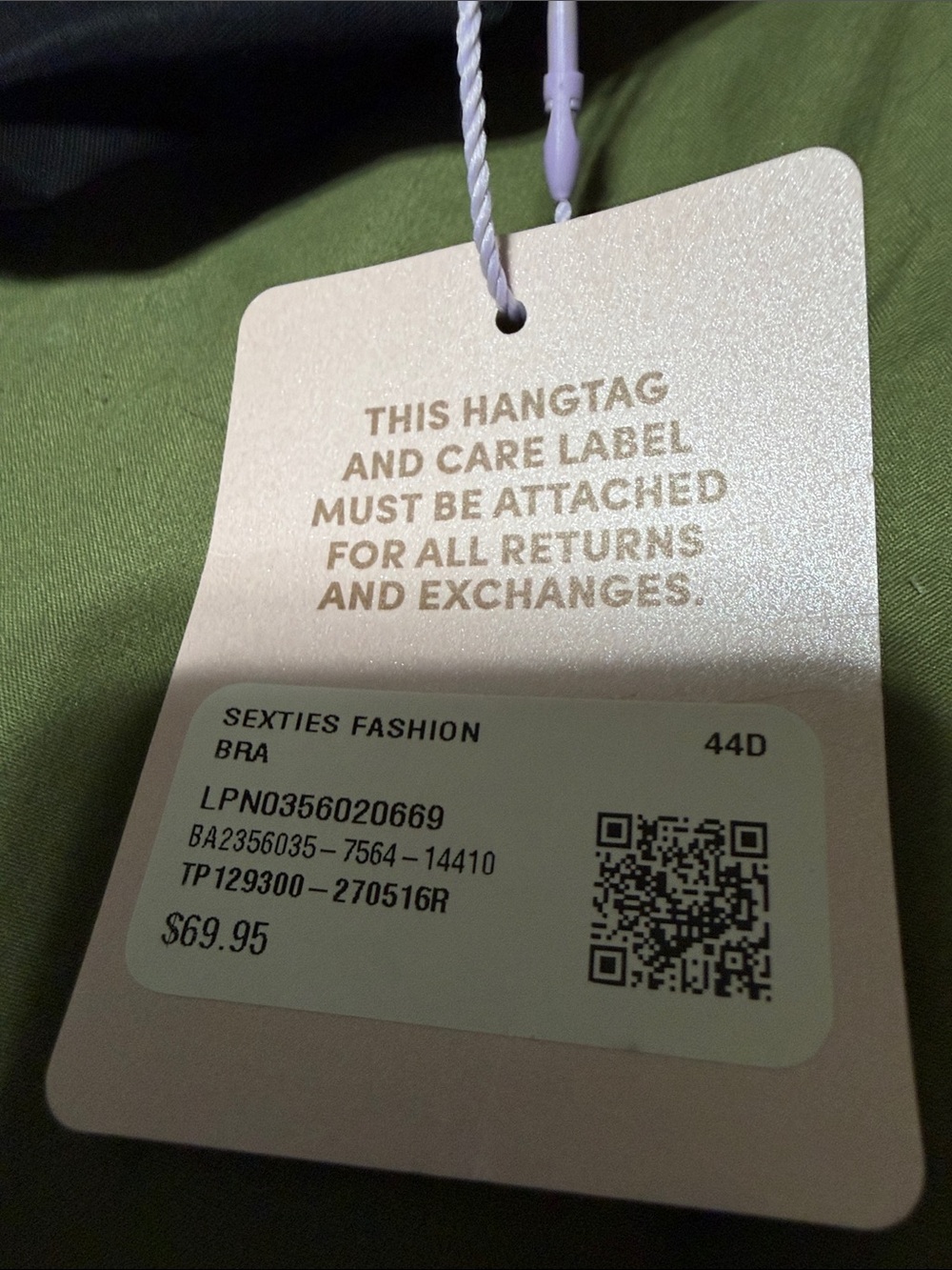 Savage X Fenty Sexties Fashion Bullet Bra - Picture 3 of 3
